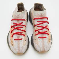 Pre Owned حذاء رياضي ييزي x أديداس بوست 380 قماش تريكو متعدد الألوان مقاس 42 2/3 