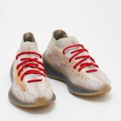 Pre Owned حذاء رياضي ييزي x أديداس بوست 380 قماش تريكو متعدد الألوان مقاس 42 2/3 