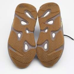 Pre Owned Yeezy x Adidas Multicolor Suede and Mesh Boost 700 Mauve Sneakers Size 38