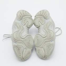 Pre Owned Yeezy x Adidas Grey Mesh and Suede 500 Salt Sneakers Size 40