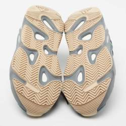 Pre Owned Yeezy x Adidas Blue/Grey Suede and Mesh Boost 700 Teal Blue Sneakers Size 38 2/3