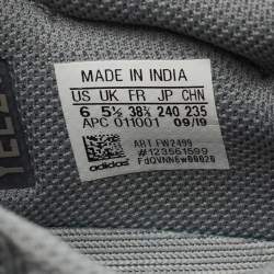 Pre Owned Yeezy x Adidas Blue/Grey Suede and Mesh Boost 700 Teal Blue Sneakers Size 38 2/3