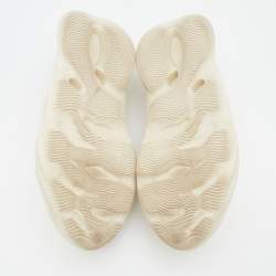 Pre Owned Yeezy x Adidas Off-White Rubber Foam RNNR Sand Sneakers Size 46 2/3
