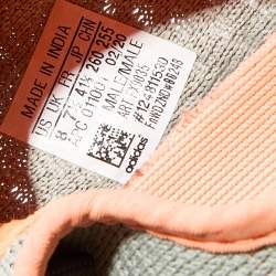 Yeezy x Adidas Grey Knit Fabric Boost 350 V2 Desert Sage Reflective Sneakers 41 1/3