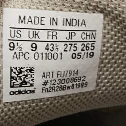 Pre Owned Yeezy x Adidas Grey Suede and Fabric Boost 700 V2 Tephra Sneakers Size 43 1/3