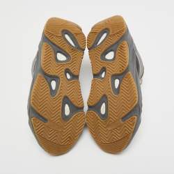 Pre Owned Yeezy x Adidas Grey Suede and Fabric Boost 700 V2 Tephra Sneakers Size 43 1/3