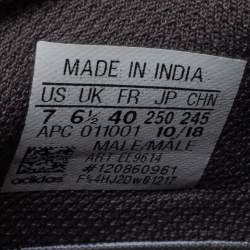 Pre Owned Yeezy x Adidas Multicolor Suede and Mesh Boost 700 Mauve Sneakers Size 40