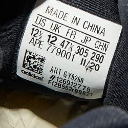 مملوكة مسبقًا Yeezy x adidas Multicolor Fabric and Rubber Boost 700 Kyanite Sneakers Size 47 1/3