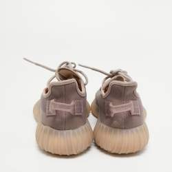 Pre Owned Yeezy x Adidas Purple Mesh Boost 350 V2 Mono Mist Sneakers Size 40