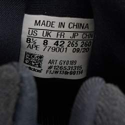 Pre Owned Yeezy x Adidas Black/Brown Knit Fabric and Polyurethane 700 V3 Clabro Sneakers Size 42