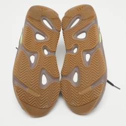 Pre Owned Yeezy x Adidas Muticolor Suede and Mesh Boost 700 Mauve Sneakers Size 44 2/3