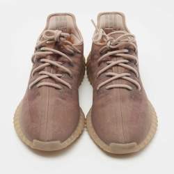 Pre Owned Yeezy x Adidas Purple Mesh Boost 350 V2 Mono Mist Sneakers Size 45 1/3