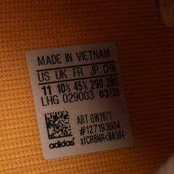 Pre Owned Yeezy x Adidas Purple Mesh Boost 350 V2 Mono Mist Sneakers Size 45 1/3