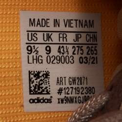 Pre Owned Yeezy x Adidas Purple Mesh Boost 350 V2 Mono Mist Sneakers Size 43 1/3