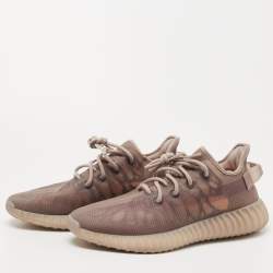 Pre Owned Yeezy x Adidas Purple Mesh Boost 350 V2 Mono Mist Sneakers Size 43 1/3