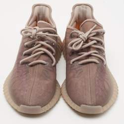 Pre Owned Yeezy x Adidas Purple Mesh Boost 350 V2 Mono Mist Sneakers Size 43 1/3