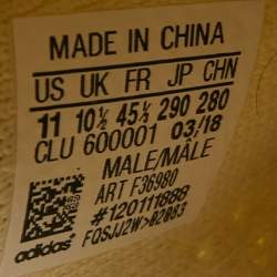 Pre Owned Yeezy x Adidas Light Yellow Knit Fabric Boost 350 V2 Butter Sneakers Size 45 1/3