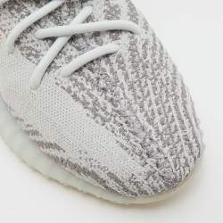 Pre Owned Yeezy x Adidas Light Blue Cotton Knit Boost 350 V2 Blue Tint Sneakers Size 41 1/3