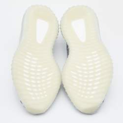 Pre Owned Yeezy x Adidas Light Blue Cotton Knit Boost 350 V2 Blue Tint Sneakers Size 41 1/3