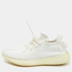 Yeezy x Adidas White Fabric Boost 350 V2 white Sneakers Size 37 1/3