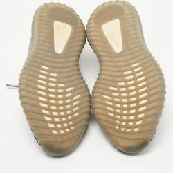 Pre Owned Yeezy x Adidas Grey Knit Fabric Boost 350 V2 Beluga Sneakers Size 40 2/3