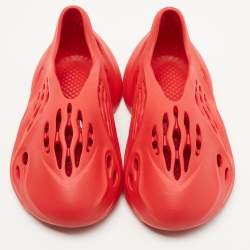 Pre Owned Yeezy x Adidas Red Foam RNNR Sand Sneakers Size FR 39