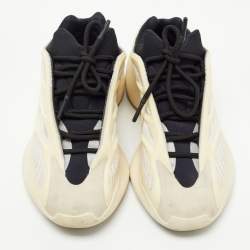 Pre Owned Yeezy x Adidas Cream/Grey Fabric And Rubber 700 V3 Azael Low Top Sneakers Size 38 2/3