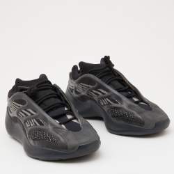 Pre Owned Yeezy x Adidas Black Knit Fabric 700 V3 Alvah Sneakers Size 44 2/3