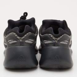 Pre Owned Yeezy x Adidas Black Knit Fabric 700 V3 Alvah Sneakers Size 44 2/3