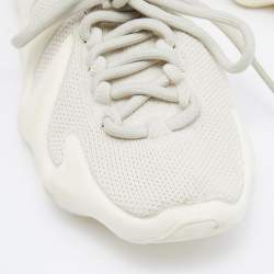 Yeezy x Adidas Cream Knit Fabric 450 Cloud White Sneakers Size 38