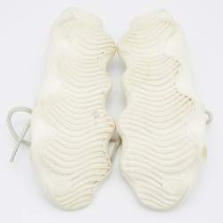 Yeezy x Adidas Cream Knit Fabric 450 Cloud White Sneakers Size 38