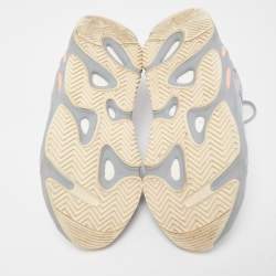 Pre Owned Yeezy x Adidas Blue/Grey Mesh and Suede Boost 700 Inertia Sneakers Size 43 1/3