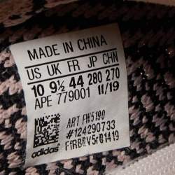 Pre Owned Yeezy x adiddas Multicolor Knit Fabric and Mesh 350-v2-Yecheil Sneakers Size 44