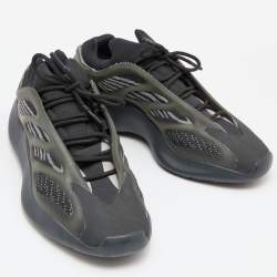 Pre Owned Adidas x Yeezy Black/Grey Knit Fabric Boost 700 V3 Alvah Sneakers Size 43.5