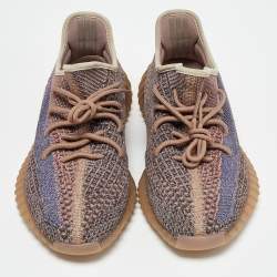 Pre Owned Yeezy x Adidas Multicolor Fabric Knit Boost 350 V2 Fade Sneakers Size 42 2/3