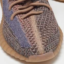 Pre Owned Yeezy x Adidas Multicolor Fabric Knit Boost 350 V2 Fade Sneakers Size 42 2/3