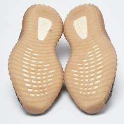 Pre Owned Yeezy x Adidas Multicolor Fabric Knit Boost 350 V2 Fade Sneakers Size 42 2/3