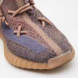 Pre Owned Yeezy x Adidas Multicolor Fabric Knit Boost 350 V2 Fade Sneakers Size 43 1/3