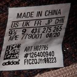 Pre Owned Yeezy x Adidas Multicolor Fabric Knit Boost 350 V2 Fade Sneakers Size 43 1/3