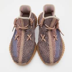 Pre Owned Yeezy x Adidas Multicolor Fabric Knit Boost 350 V2 Fade Sneakers Size 43 1/3