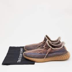 Pre Owned Yeezy x Adidas Multicolor Fabric Knit Boost 350 V2 Fade Sneakers Size 43 1/3