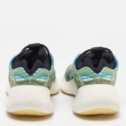 Pre Owned Yeezy x Adidas Blue/White Knit Fabric and Rubber Yeezy 700 V3 Arzareth Sneakers Size 43 1/3