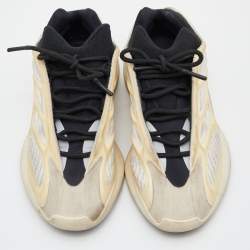 Pre Owned Yeezy x Adidas Beige/Grey Mesh and Rubber Yeezy 700 V3 Azael Sneakers Size 39 1/3