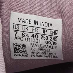 Pre Owned Yeezy x Adidas Purple Mesh and Suede 500 Soft Vision Low Top Sneakers Size 40