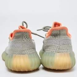 Yeezy x Adidas Green Knit Fabric Boost 350 V2 Desert Sage Sneakers Size 38 2/3