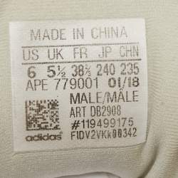 Pre Owned Yeezy x Adidas Cream Suede and Mesh Yeezy 500 Blush Sneakers Size 38 2/3