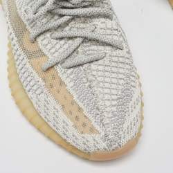 Pre Owned Yeezy x Adidas Boost 350 V2 Lundmark Non-Reflective Sneakers Size 39 1/3