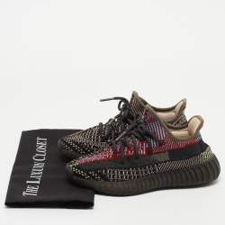 Yeezy x Adidas Multicolor Fabric Boost 350 V2 Yecheil Sneakers Size 36