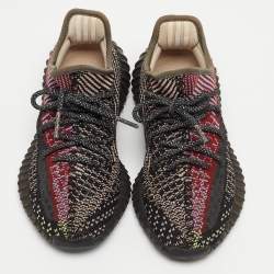 Yeezy x Adidas Multicolor Fabric Boost 350 V2 Yecheil Sneakers Size 36