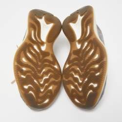 Pre Owned Yeezy x Adidas Two Tone Knit Fabric Boost 380 Mist Sneakers Size 40